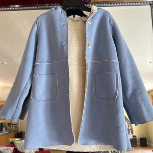 Beautiful warm long coat for kids